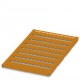 UC1-TM 6 OG CUS 0828324 PHOENIX CONTACT Marcador para bornes, disponible: por esteras, naranja, rotulado seg..