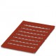 UC1-TM 8 RD CUS 0828328 PHOENIX CONTACT Marcador para bornes, disponible: por esteras, rojo, rotulado según ..