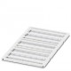 UC-TMN 10 0828554 PHOENIX CONTACT Marcador para bornes, Estera, blanco, sin rotular, rotulable con: BLUEMARK..