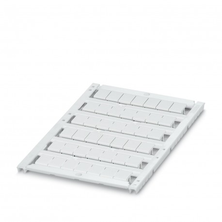 UCT-TM 8 0828740 PHOENIX CONTACT Marcador para bornes, Estera, blanco, sin rotular, rotulable con: THERMOMAR..