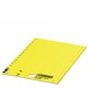 US-EMLP (20X9) YE 0828883 PHOENIX CONTACT Targhetta in plastica