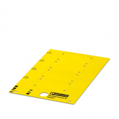 US-EMSP (50X30) YE 0828927 PHOENIX CONTACT Repères pour appareils