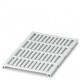 UC-WMCO 1,6 (21X3) CUS 0829039 PHOENIX CONTACT Repère pour conducteur, à commander : sous forme de planche, ..