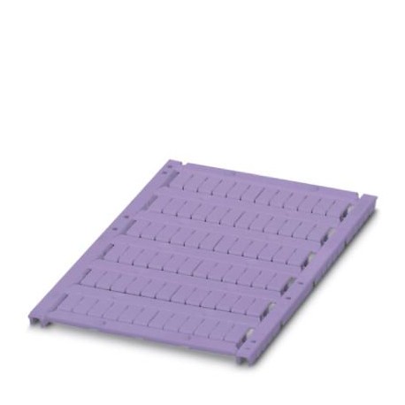 UCT-TM 5 VT 0829156 PHOENIX CONTACT Marcador para bornes, Estera, violeta, sin rotular, rotulable con: THERM..