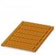 UCT-TM 6 OG 0829160 PHOENIX CONTACT Marker for terminal blocks, Sheet, orange, unlabeled, can be labeled wit..