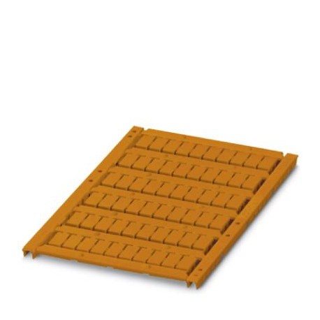 UCT-TM 6 OG 0829160 PHOENIX CONTACT Marker for terminal blocks, Sheet, orange, unlabeled, can be labeled wit..