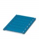 UCT-TM 8 BU 0829167 PHOENIX CONTACT Marcador para bornes, Estera, azul, sin rotular, rotulable con: THERMOMA..
