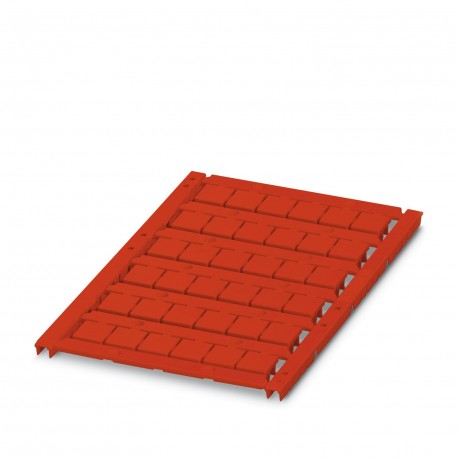 UCT-TM 10 RD 0829169 PHOENIX CONTACT Marcador para bornes, Estera, rojo, sin rotular, rotulable con: THERMOM..