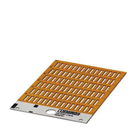 US-WMT (15X4) OG 0829288 PHOENIX CONTACT Marcador de cables, Tarjeta, naranja, sin rotular, rotulable con: T..