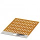 US-WMT (18X4) OG 0829295 PHOENIX CONTACT Marcador de cables, Tarjeta, naranja, sin rotular, rotulable con: T..