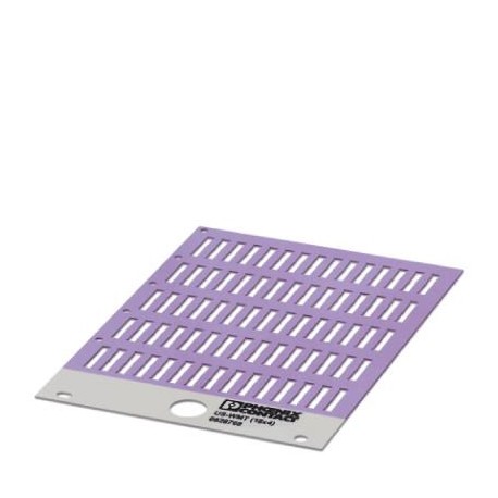 US-WMT (18X4) VT 0829297 PHOENIX CONTACT Marcador de cables, Tarjeta, violeta, sin rotular, rotulable con: T..