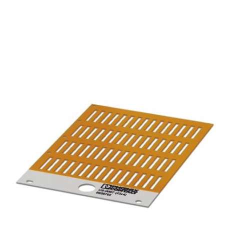 US-WMT (23X4) OG 0829302 PHOENIX CONTACT Marcador de cables, Tarjeta, naranja, sin rotular, rotulable con: T..