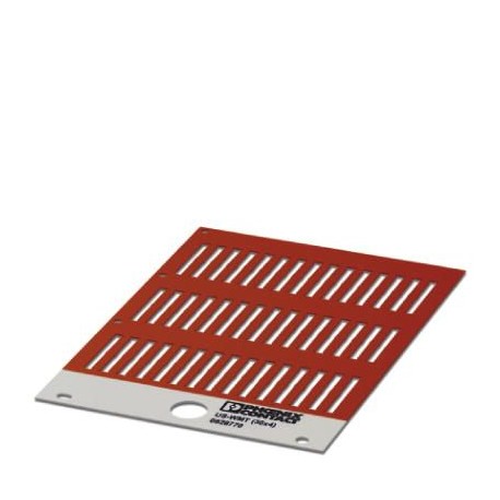 US-WMT (30X4) RD 0829308 PHOENIX CONTACT Marcador de cables, Tarjeta, rojo, sin rotular, rotulable con: BLUE..