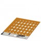 US-WMTB (24X5) OG 0829321 PHOENIX CONTACT Marcador de cables, Tarjeta, naranja, sin rotular, rotulable con: ..