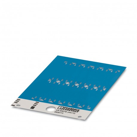 US-WMTB (44X15) BU 0829338 PHOENIX CONTACT Marcador de cables, Tarjeta, azul, sin rotular, rotulable con: TH..