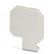 D-SSK 0525 KER 0201061 PHOENIX CONTACT Tapa final, largo: 38 mm, ancho: 4,2 mm, color: gris, material de ais..