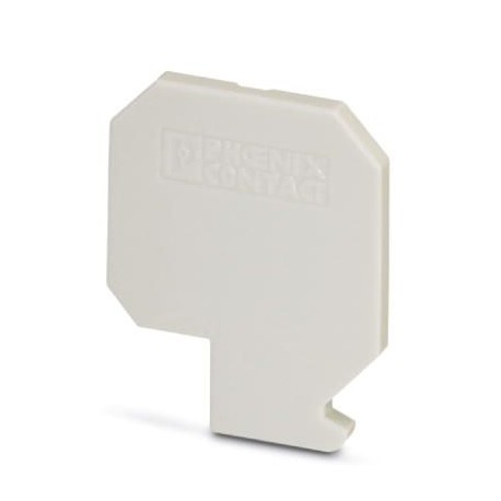 D-SSK 0525 KER 0201061 PHOENIX CONTACT Tapa final, largo: 38 mm, ancho: 4,2 mm, color: gris, material de ais..