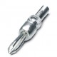 MPS-MT 0201744 PHOENIX CONTACT Prüfstecker, Farbe: silber