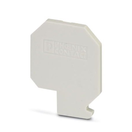D-SSK 110 KER 0202060 PHOENIX CONTACT End cover, length: 38 mm, width: 4.2 mm, color: gray, insulation mater..