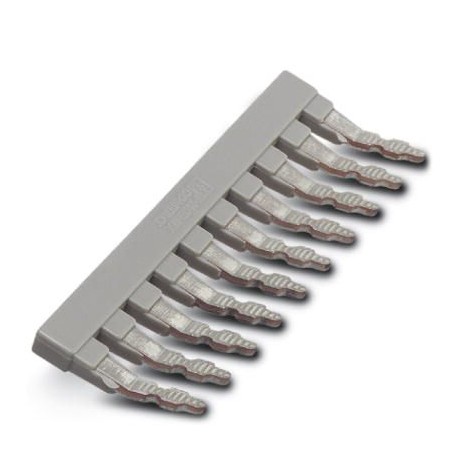 EB 10- 8 0202138 PHOENIX CONTACT Insertion bridge, Number of positions: 10, Color: gray