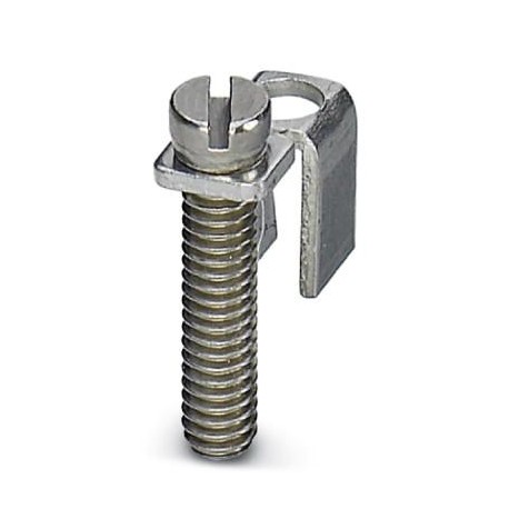 KB-8 0202206 PHOENIX CONTACT Puente en cadena, paso: 8 mm, número de polos: 1, color: plateado