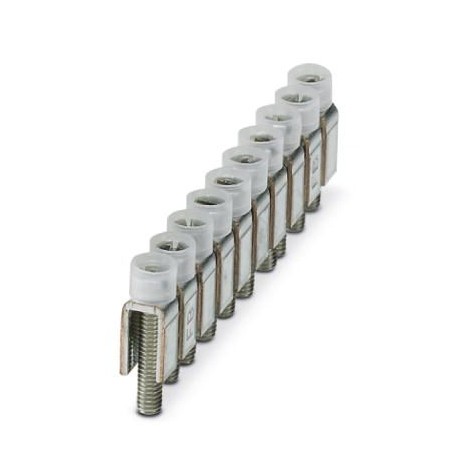 FBI 10- 6 0203250 PHOENIX CONTACT Fixed bridge, Number of positions: 10, Color: silver