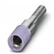 PSBJ 4/15/6 VT 0303383 PHOENIX CONTACT Female test connector, Color: violet