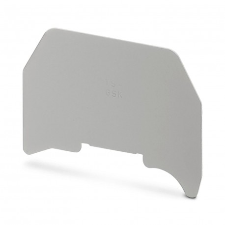 TS-GSK 0304214 PHOENIX CONTACT Séparateur, Longueur: 61 mm, Largeur: 0,8 mm, Hauteur: 45,5 mm, Coloris: gris
