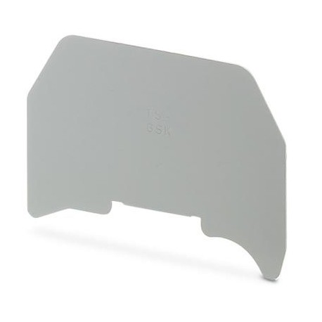 TS-GSK 0304214 PHOENIX CONTACT Placa separadora, longitud: 61 mm, anchura: 0,8 mm, altura: 45,5 mm, color: g..