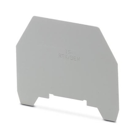 TS-RTK-BEN 0308210 PHOENIX CONTACT Placa separadora, longitud: 61 mm, anchura: 0,8 mm, color: gris