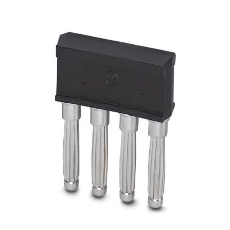 KSS 4-8 0309549 PHOENIX CONTACT Fiches de court-circuitage, Nombre de pôles: 4, Coloris: noir