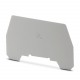TS-RTK 0310211 PHOENIX CONTACT Placa separadora, longitud: 72 mm, anchura: 0,8 mm, color: gris