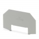 TS-URTK/SS 0321213 PHOENIX CONTACT Placa separadora, anchura: 0,8 mm, color: gris