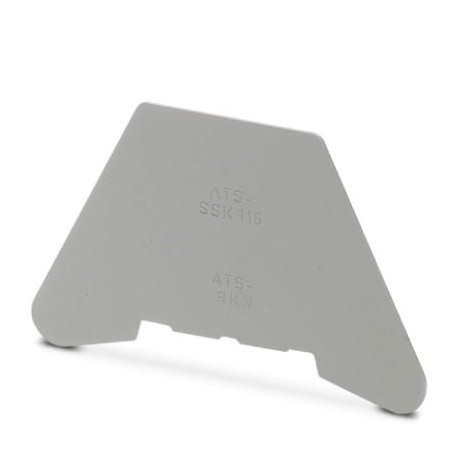 ATS-URTK/SS 0321226 PHOENIX CONTACT placa separadora, cor: cinza