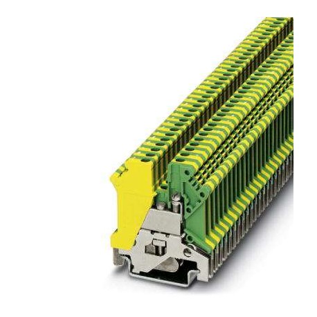 USLKG 3 0441083 PHOENIX CONTACT Ground modular terminal block, Connection method: Screw connection, Number o..