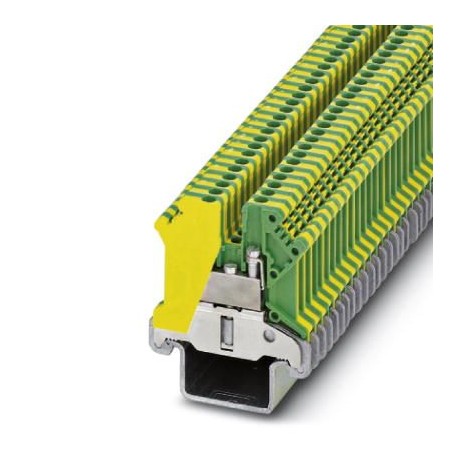 USLKG 3-1 0441106 PHOENIX CONTACT Ground modular terminal block, Connection method: Screw connection, Number..