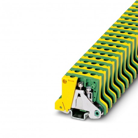 MSLKG 2,5 0452027 PHOENIX CONTACT Schutzleiter-Reihenklemme, Anschlussart: Schraubanschluss, Querschnitt: 0,..