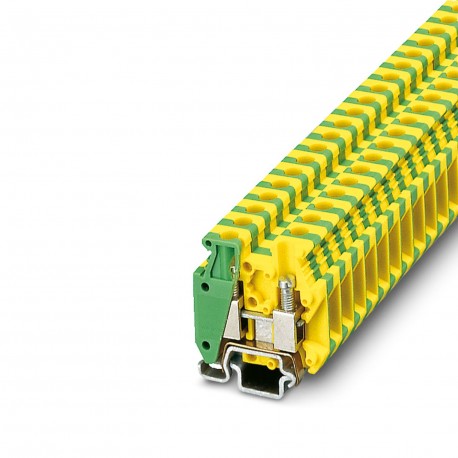 MBK 5/E-Z -PE 0452043 PHOENIX CONTACT Bloc de jonction pour conducteur protection miniature, Mode de raccord..