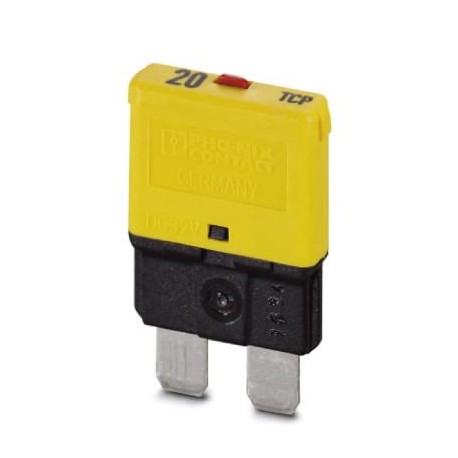 TCP 20/DC32V 0700020 PHOENIX CONTACT Thermal device circuit breaker, Number of positions: 1, Nominal current..