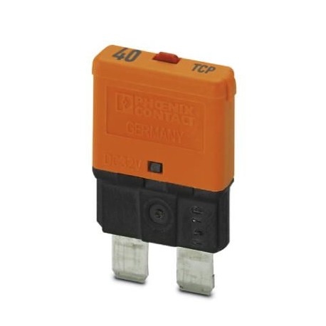 TCP 40/DC32V 0700040 PHOENIX CONTACT Thermal device circuit breaker, Number of positions: 1, Nominal current..