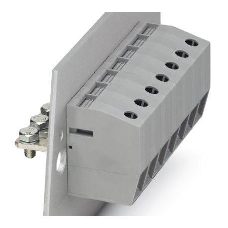HDFK 25-VP 0709136 PHOENIX CONTACT BJ de traversée, Mode de raccordement: Raccordement vissé, Raccordement p..