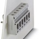 VDFK 6/K-DP 0711043 PHOENIX CONTACT Conector pasamuros, tipo de conexión: Conexión por tornillo, Conexión po..