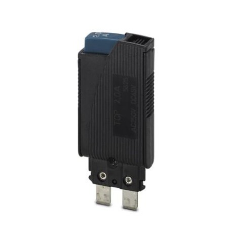 TCP 2A 0712217 PHOENIX CONTACT Interruptor térmico enchufable sobre borne para fusible de conexión por torni..