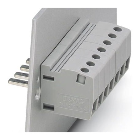 HDFK 10-VP-HV 0717393 PHOENIX CONTACT Conector pasamuros, tipo de conexión: Conexión por tornillo, Conexión ..