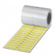 EMLC (20X8)R YE 0800235 PHOENIX CONTACT Fabric label, Roll, yellow, unlabeled, can be labeled with: THERMOMA..