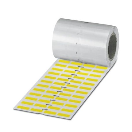EMLC (20X8)R YE 0800235 PHOENIX CONTACT Fabric label, Roll, yellow, unlabeled, can be labeled with: THERMOMA..