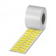 EMLC (25,4X12,7)R YE 0800238 PHOENIX CONTACT Fabric label, Roll, yellow, unlabeled, can be labeled with: THE..