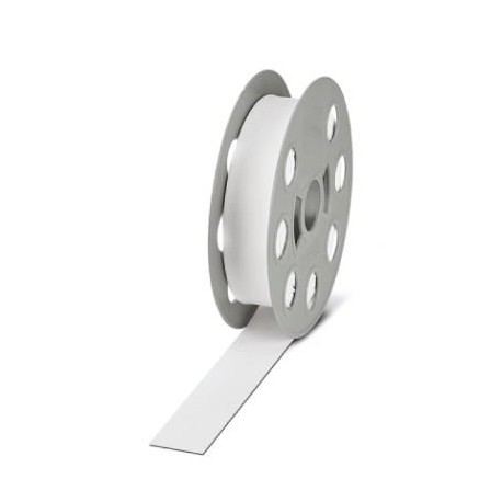 WMS 25,4 (EX40)R 0800296 PHOENIX CONTACT Entubado termorretráctil, Rollo, blanco, rotulable con: THERMOMARK ..