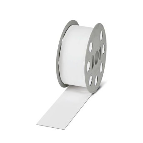 WMS 50,8 (EX80)R 0800299 PHOENIX CONTACT Gaine thermorétractable, Rouleau, blanc, vierge, repérable avec : T..