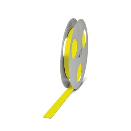 WMS 25,4 (EX40)RL YE 0800335 PHOENIX CONTACT tubo termoencolhível, Roll, amarelo, Unlabeled, pode ser marcad..